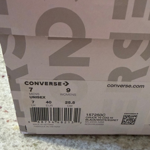 Converse Play Comme des Garçons Red Heart ❤️ - Picture 2 of 8